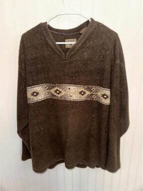 Vintage St Johns Bay Fleece Pullover Sweater